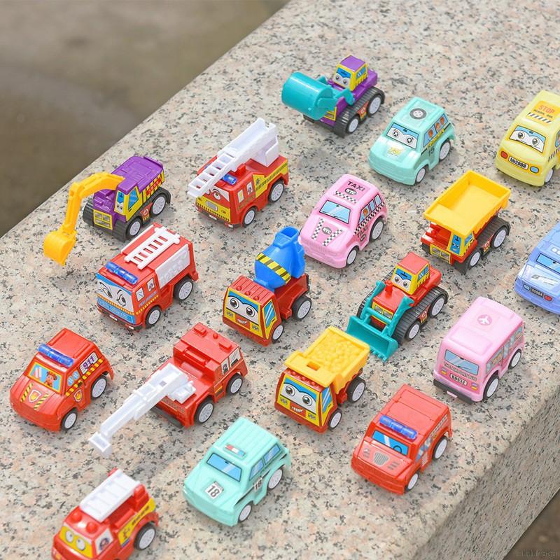 Set 6 Xe Hơi Đồ Chơi Mini Cho Bé