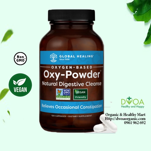 Thải độc đại tràng Oxy powder Global healing