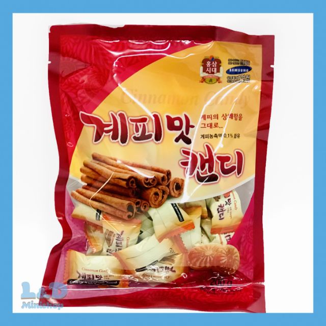 Kẹo Nhân Sâm Quế Cứng Hàn Quốc