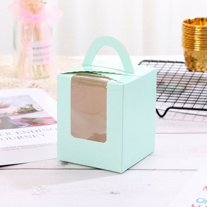 Hộp đựng cupcake loại 1 cup - set 5 hộp