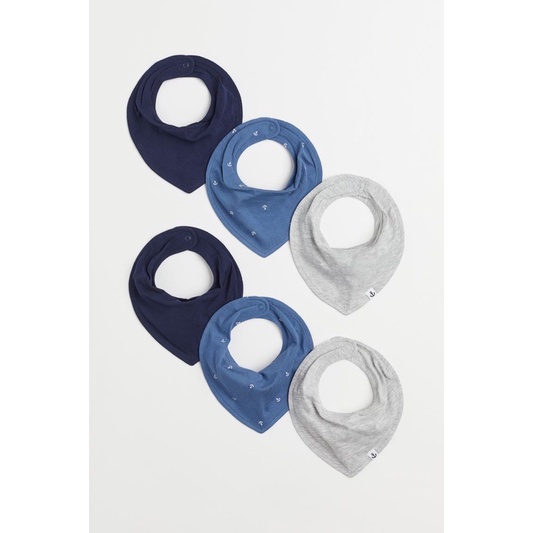 Set 3 chiếc yếm cổ HM bé trai và bé gái