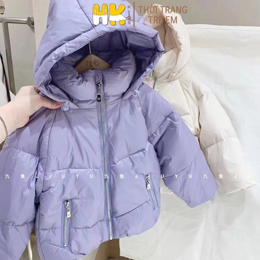 Áo phao cho bé HK KIDS, chất liệu lông vũ siêu nhẹ cho bé trai và gái từ 4 đến 10 tuổi (mã 78302)