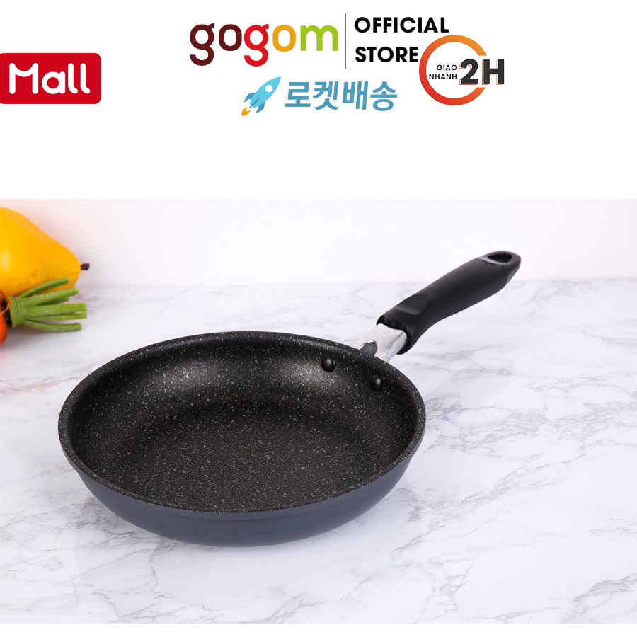 Chảo nhôm chống dính phủ vân đá 26cm Delites CNC151 GOG540