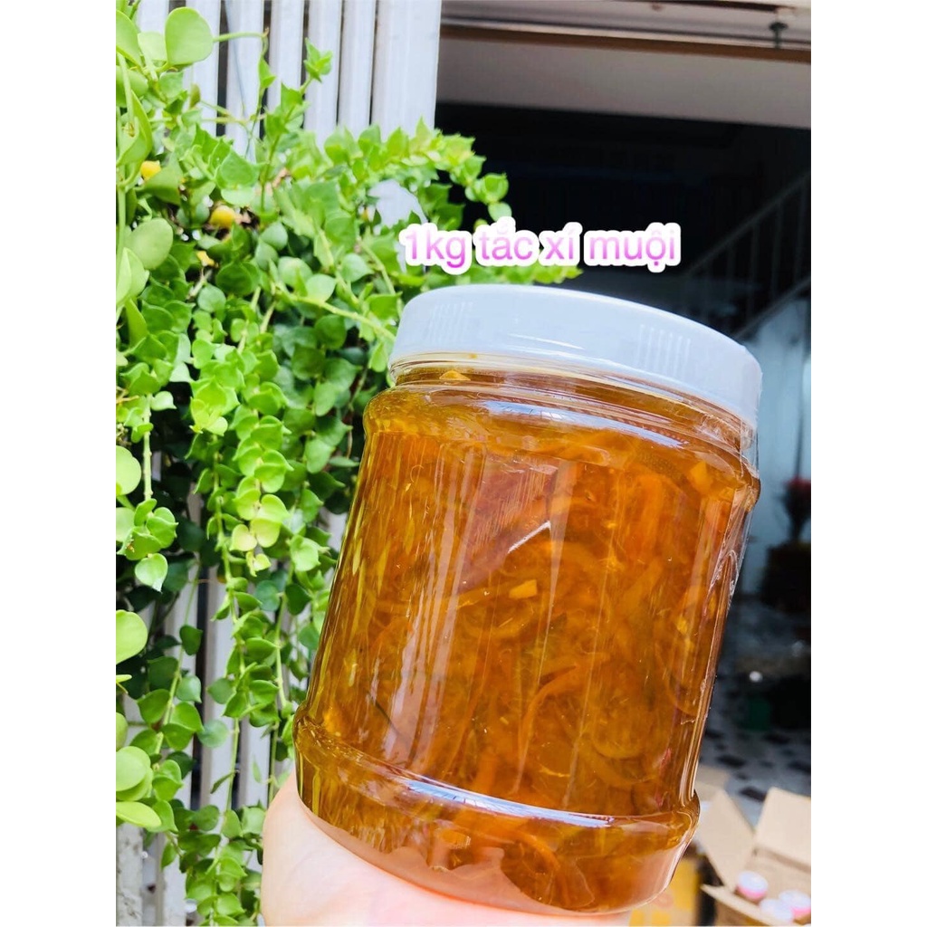 1kg tắc xí muội quê làm không bỏ chất bảo quản