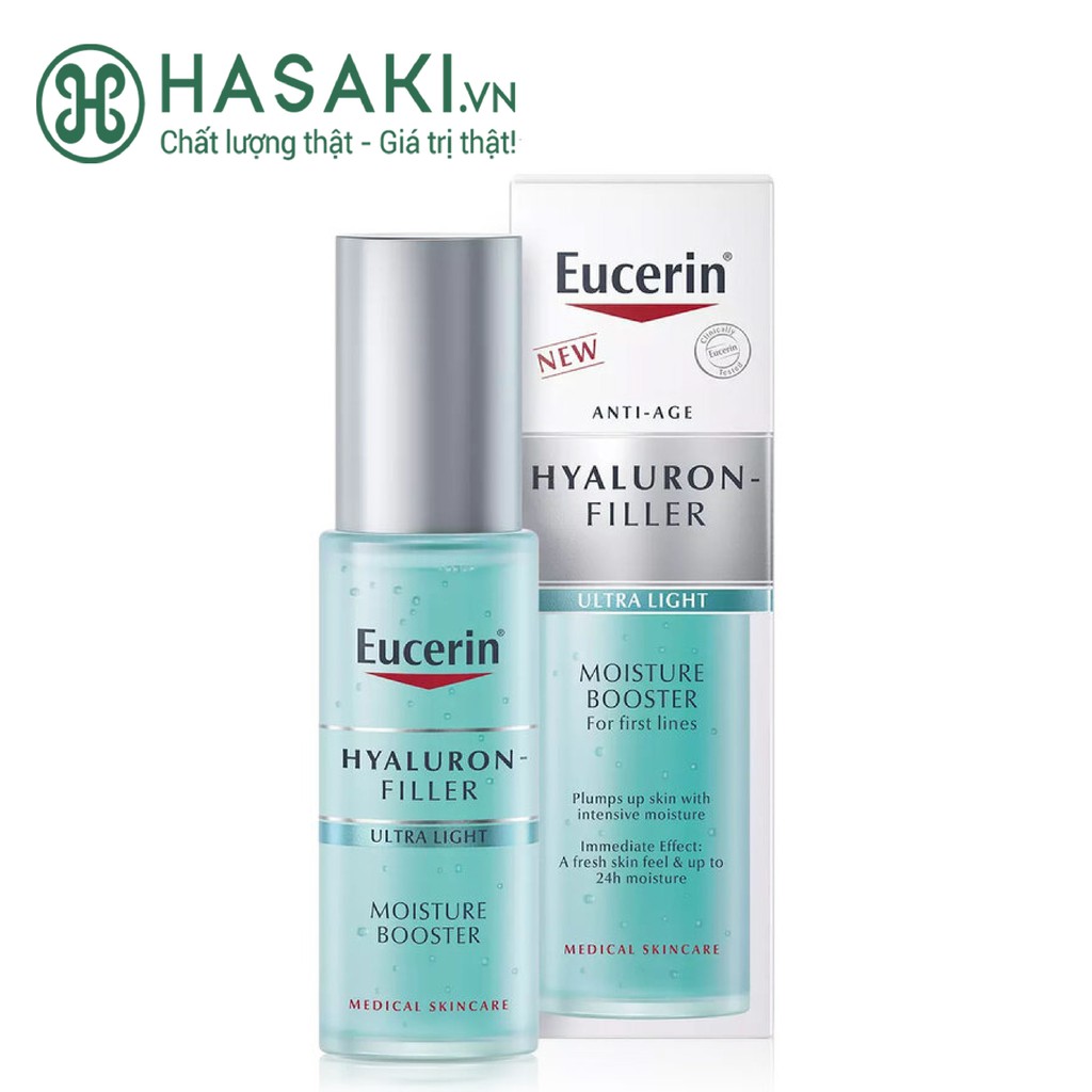 Tinh Chất Cấp Ẩm &amp; Ngăn Ngừa Lão Hóa Eucerin Hyaluron-Filler First Serum Moisture Booster 30ml