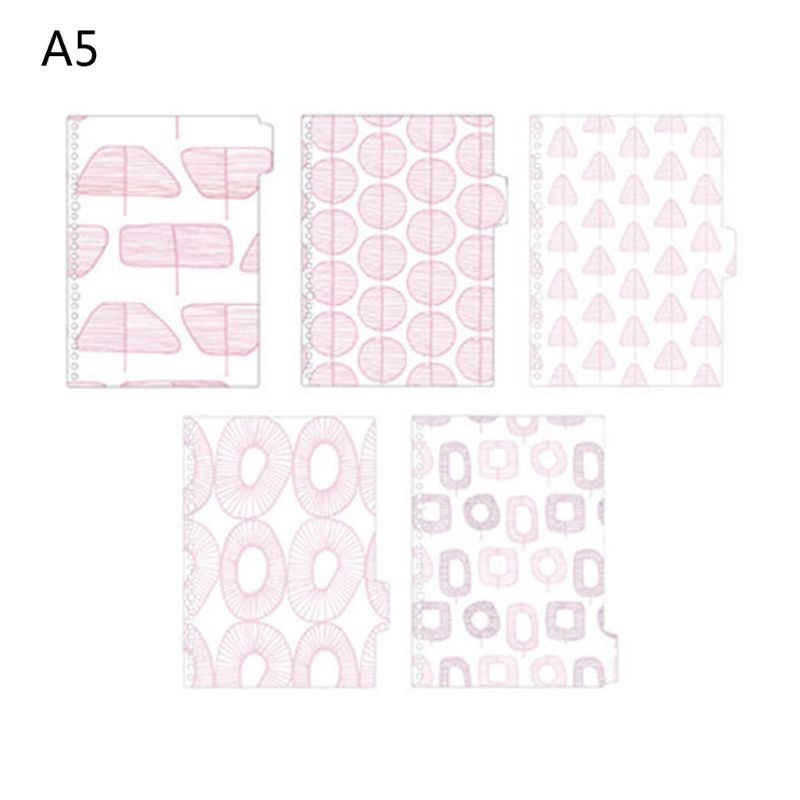 Bảng Chia Chỉ Số PVC 6 Lỗ Màu Đồng Cho Tạp Chí Rời