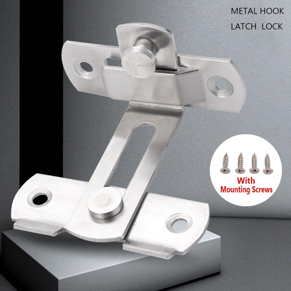 Bộ Khóa Cửa Sổ 90 Độ Bằng Thép Không Gỉ Ket1