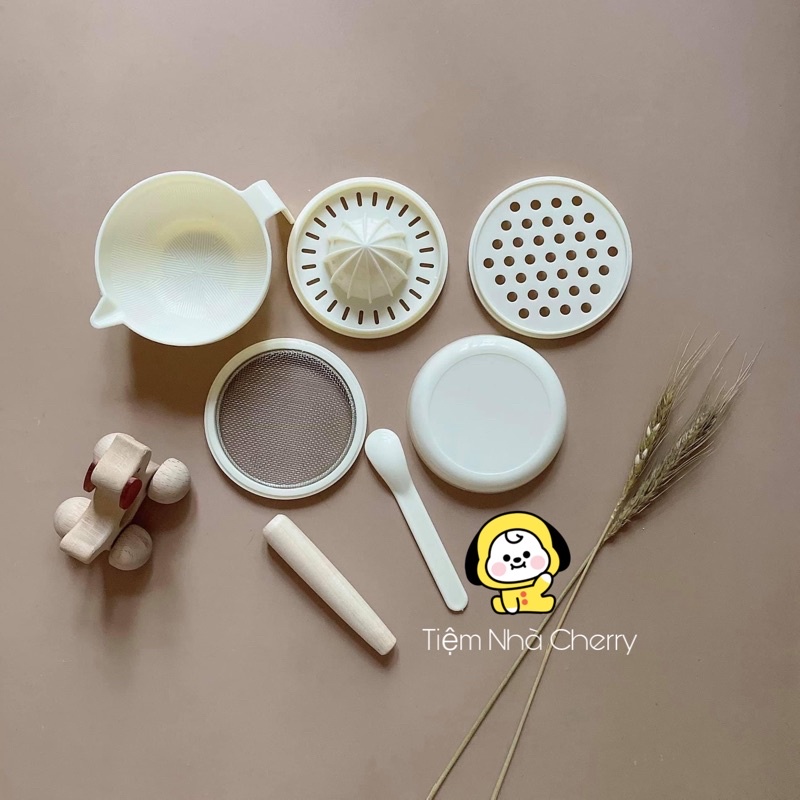 Bộ Dụng Cụ Chế Biến Ăn Dặm Cho Bé