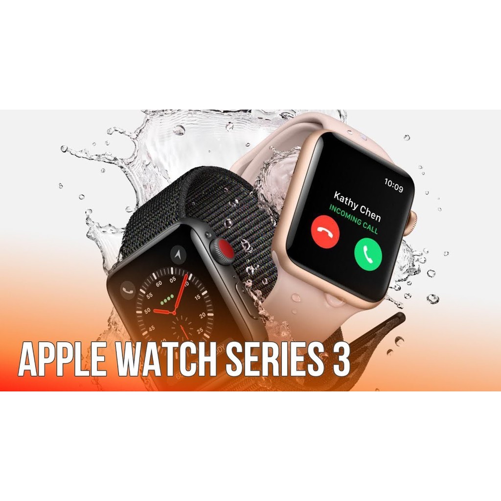 Đồng Hồ Apple Watch Seri3 GPS 38-42 Bản Nhôm - Sport Brand Nguyên Seal