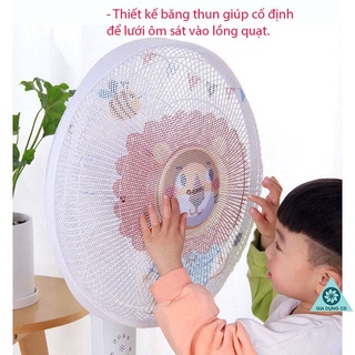 Lưới Bọc Quạt An Toàn Cho Bé, chống bám bụi bẩn cho quạt. ( BỌC QUẠT )