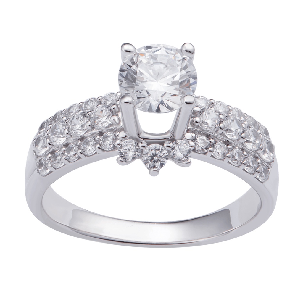 Nhẫn Bạc đính đá CZ PNJSilver XMXMK000143