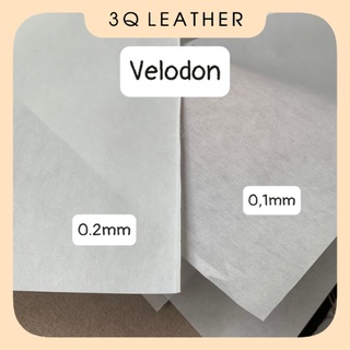 Velodon, mex trắng Pháp, vật liệu gia cố độ dày 0.1mm, 0.2mm, kích thước 90cm*100cm vải gia cố, vải lót dây đồng hồ, ...