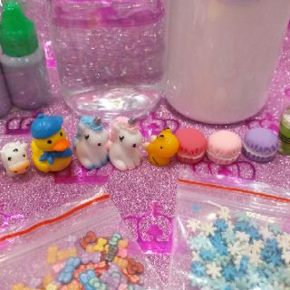 Combo Nguyên Liệu Làm Slime Mây (CloudSlime) toru_slime