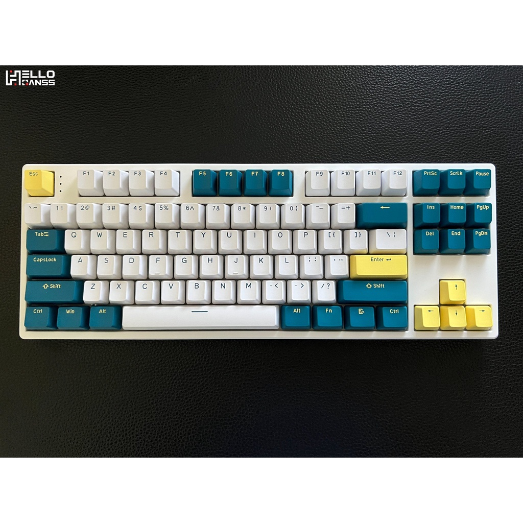 Bàn Phím Cơ Ganss HS87T RGB Bluetooth 5.0/ 2.4G/ Type-C Chính hãng