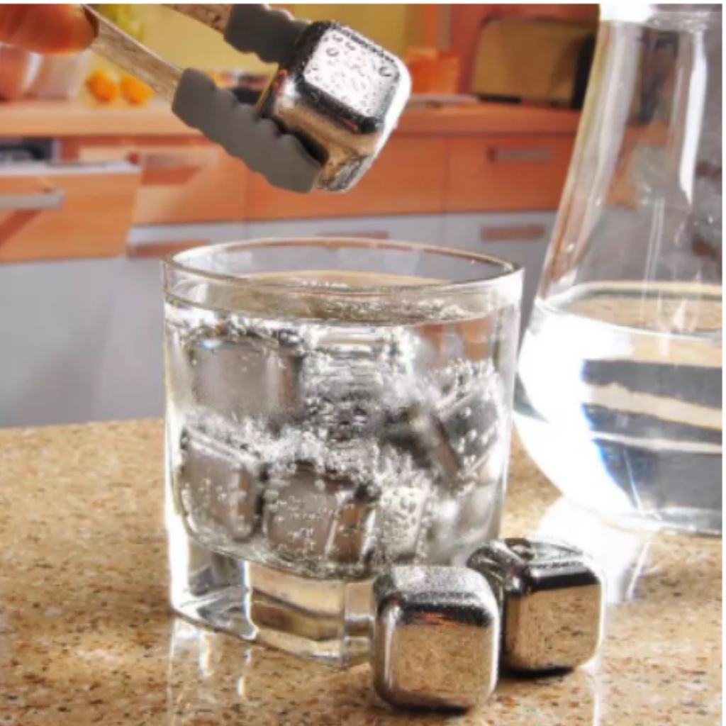 Đá giữ lạnh cao cấp AMERIGO, đá inox không tan, đá vĩnh cửu
