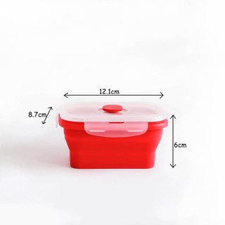 Set 4 hộp đựng thức ăn gấp gọn