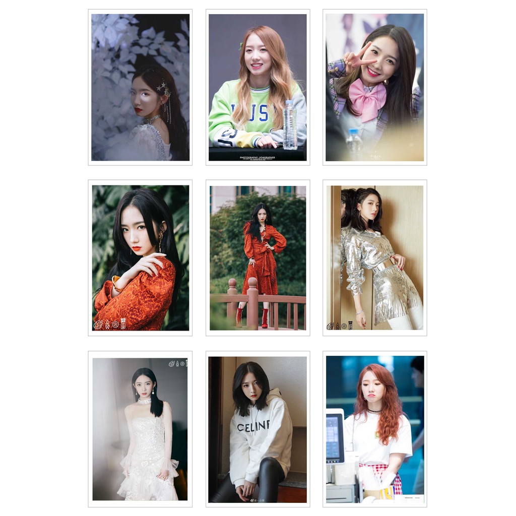 [Ép Lụa] Lomo Card 54 Ảnh MẠNH MỸ KỲ - WJSN