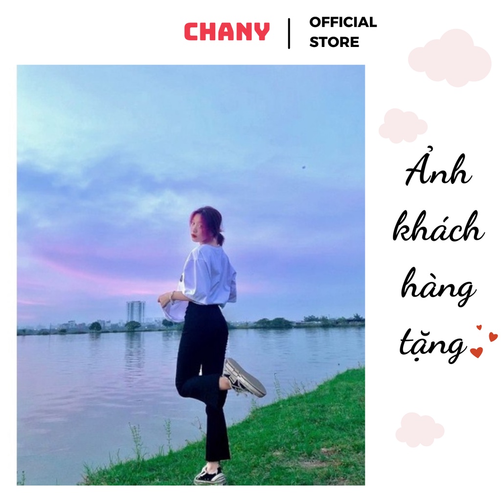 Quần ống loe cạp cao có Bigsize CHANY STORE Q01