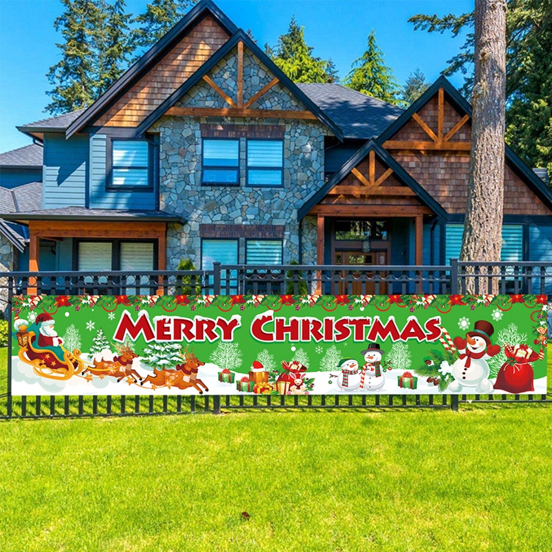 Dây Cờ Treo Trang Trí Giáng Sinh / Năm Mới 2023 40 * 240CM