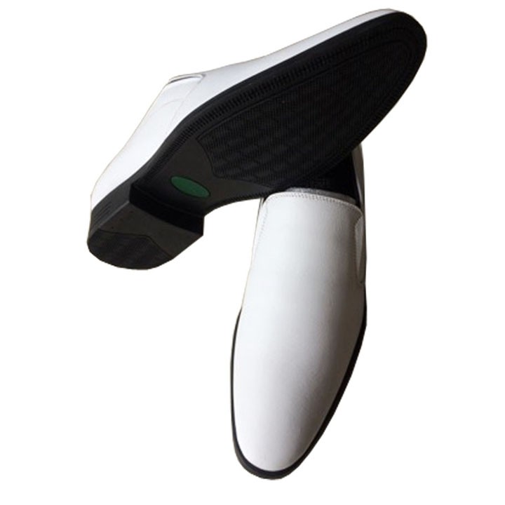 Giày tây nam màu trắng da bò cao cấp TH GT 225