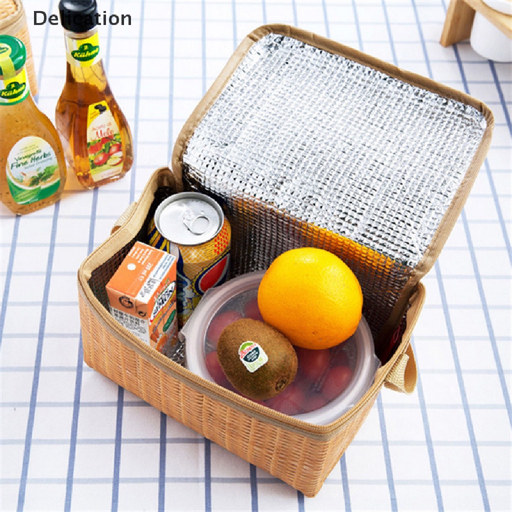 Túi đựng hộp cơm trưa giữ nhiệt chống thấm nước tiện lợi