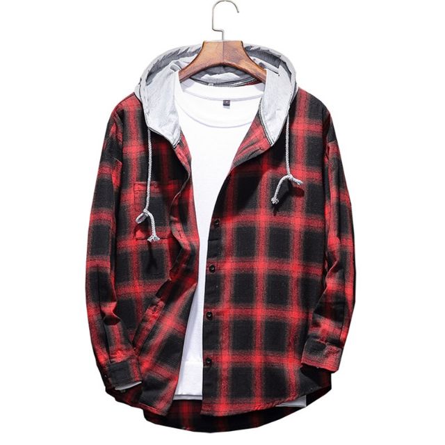 [HT126] ÁO SƠ MI CARO NAM NỮ HÀN QUỐC | BigBuy360 - bigbuy360.vn