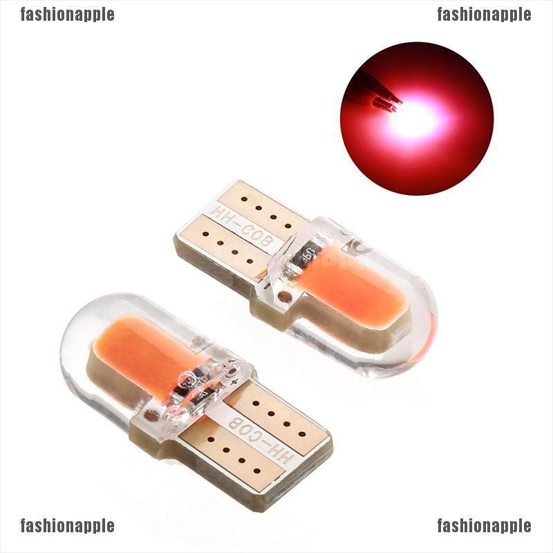 Set 10 Đèn LED T10 194 168 W5W 8SMD Ánh Sáng Trắng Dành Cho Ô Tô