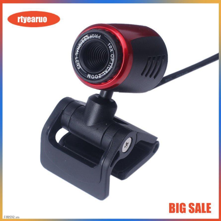 Webcam Usb 2.0 Hd Có Mic Cho Máy Tính, Laptop