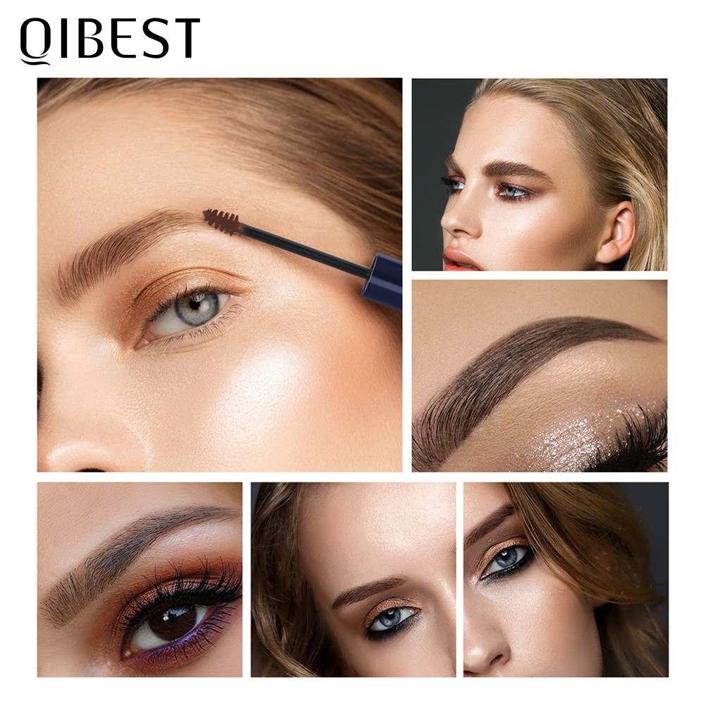 Gel nhuộm lông mày QIBEST màu tự nhhiên không thấm nước 25g | BigBuy360 - bigbuy360.vn