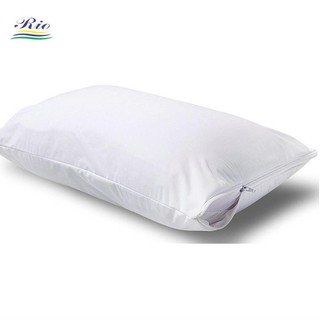 Vỏ Gối Chống Thấm Bảo Vệ Ruột Gối RioTex 50x70 Cm Cho Gia Đình, Khách Sạn