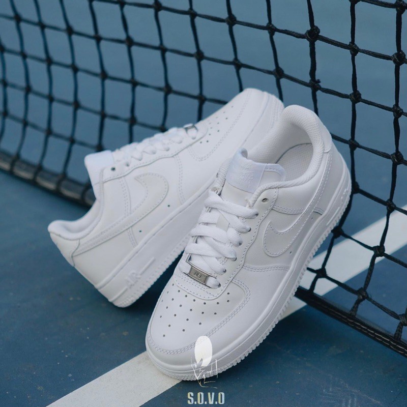 🔴𝗙𝗥𝗘𝗘𝗦𝗛𝗜𝗣🔴 Giày Sneaker AirForce 1 Allwhite Chính Hãng!!!