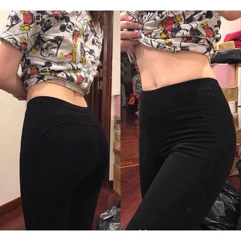 Quần Legging Nâng Mông Dáng Ngố Cao Siêu Co Giãn Loại 1 (CÓ ẢNH THẬT) | BigBuy360 - bigbuy360.vn