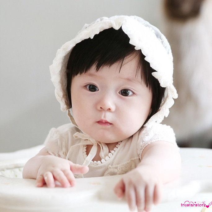 Mũ vành nhỏ dễ thương cho bé