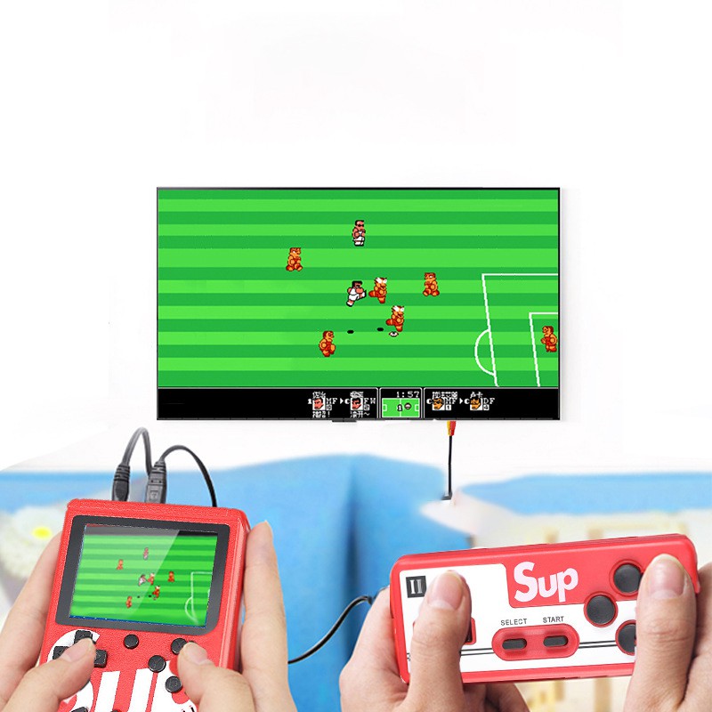 Máy Chơi Game Cầm Tay, SUP 4 in 1, Máy Chơi Game Dành Cho 2 Người