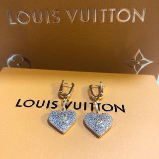 Khuyên Tai Louis Vuitton Hình Trái Tim Thời Trang Thanh Lịch