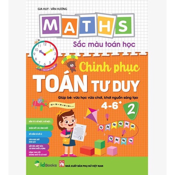 Sách - Sắc màu toán học chinh phục toán tư duy (Tập 2)