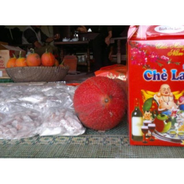 KẸO CHÈ LAM GẤC NHÀ LÀM ĐẶC SẢN ĐẠI ĐỒNG THẠCH THẤT ( GÓI 500 G)i thơm ngon nhiều lạc