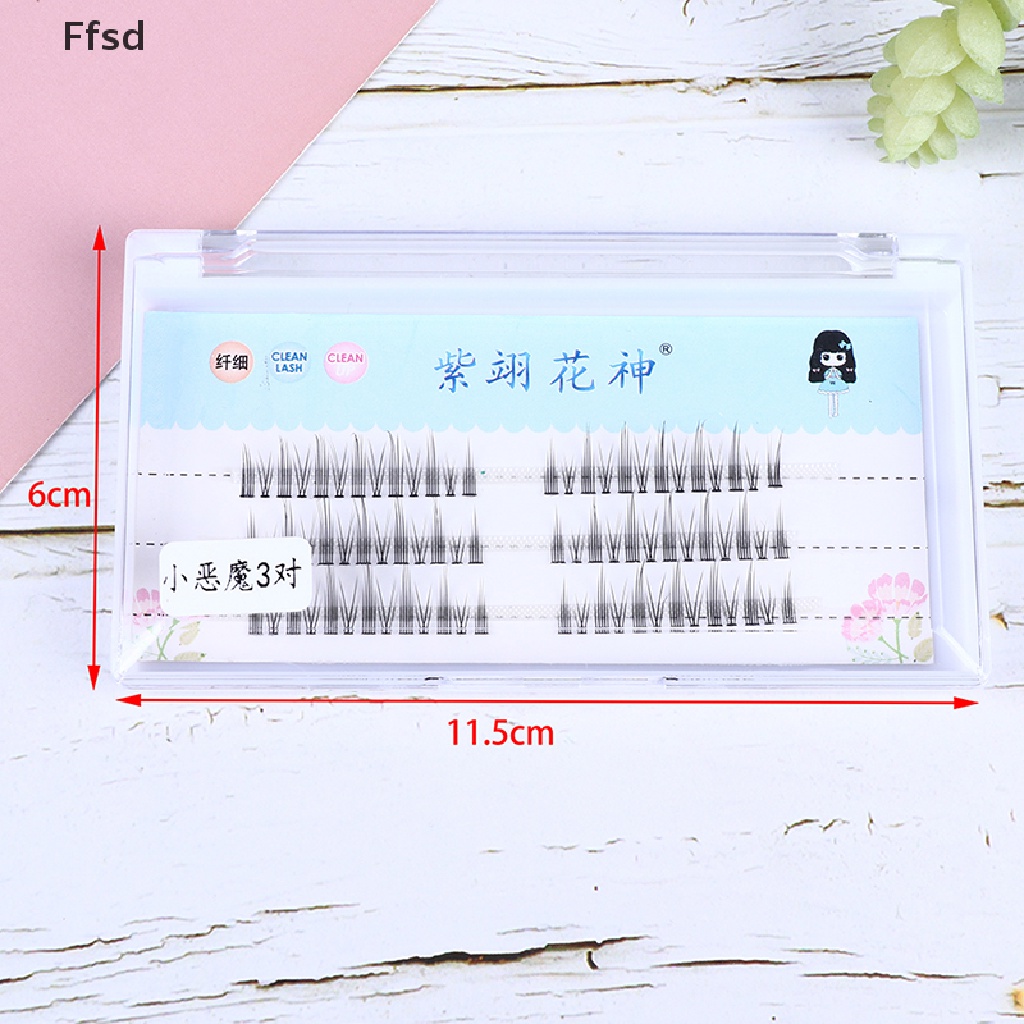 {Ffsd} Lông Mi Giả Hóa Trang Nhân Vật Anime Mắt To Dày * Bán Chạy