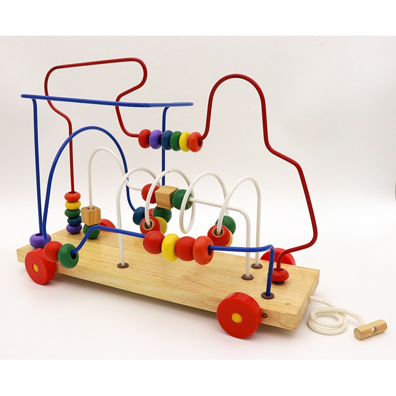 Bộ luồn hạt gỗ hình phi thuyền