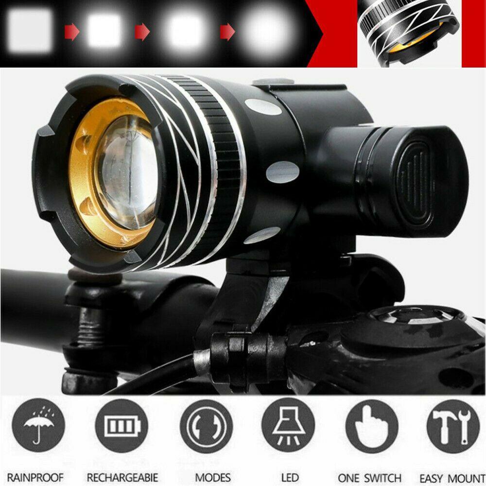 Đèn pin Đèn pin siêu sáng có thể điều chỉnh cho xe đạp leo núi