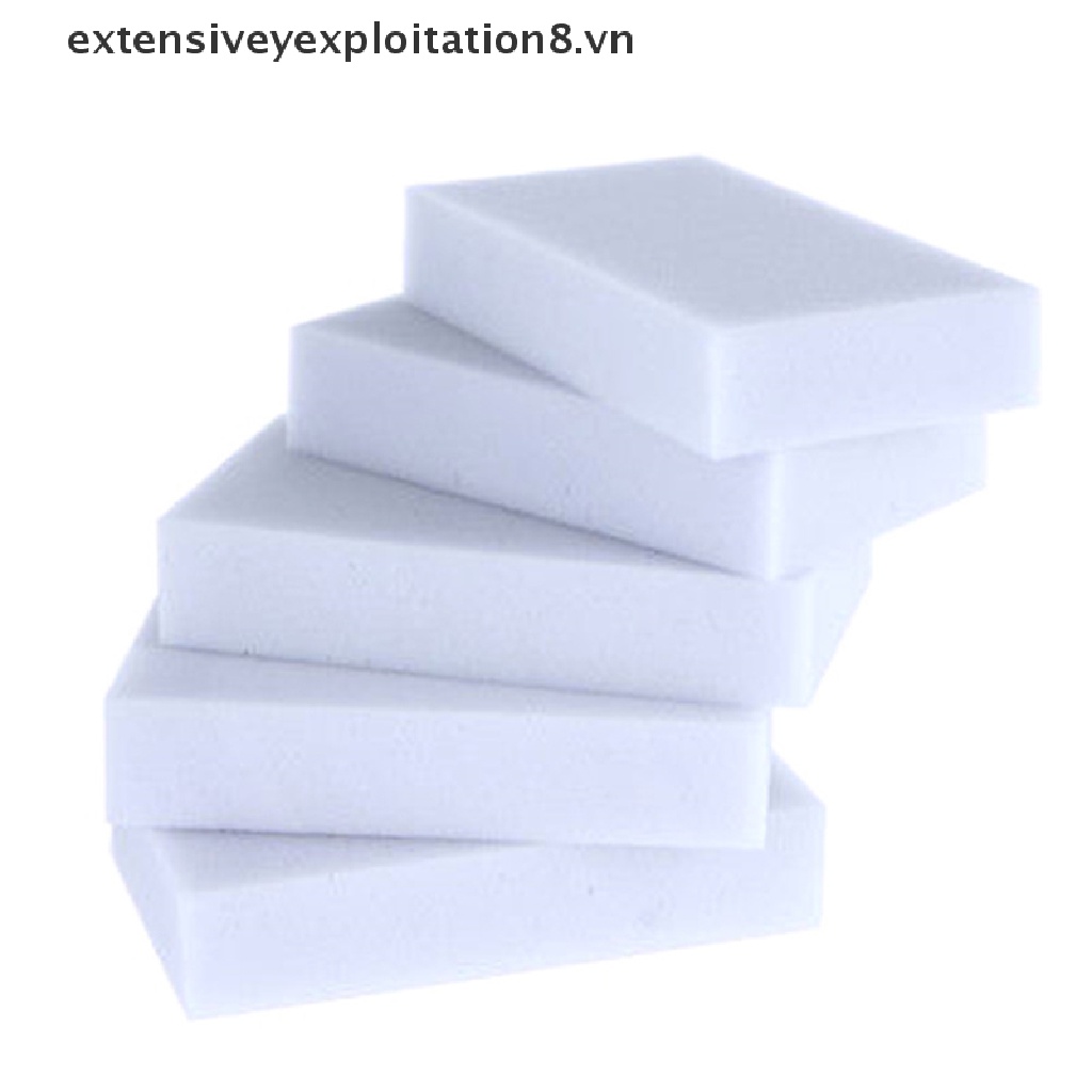 Set 10 Miếng Xốp Melamine Rửa Chén Tiện Dụng Cho Nhà Bếp
