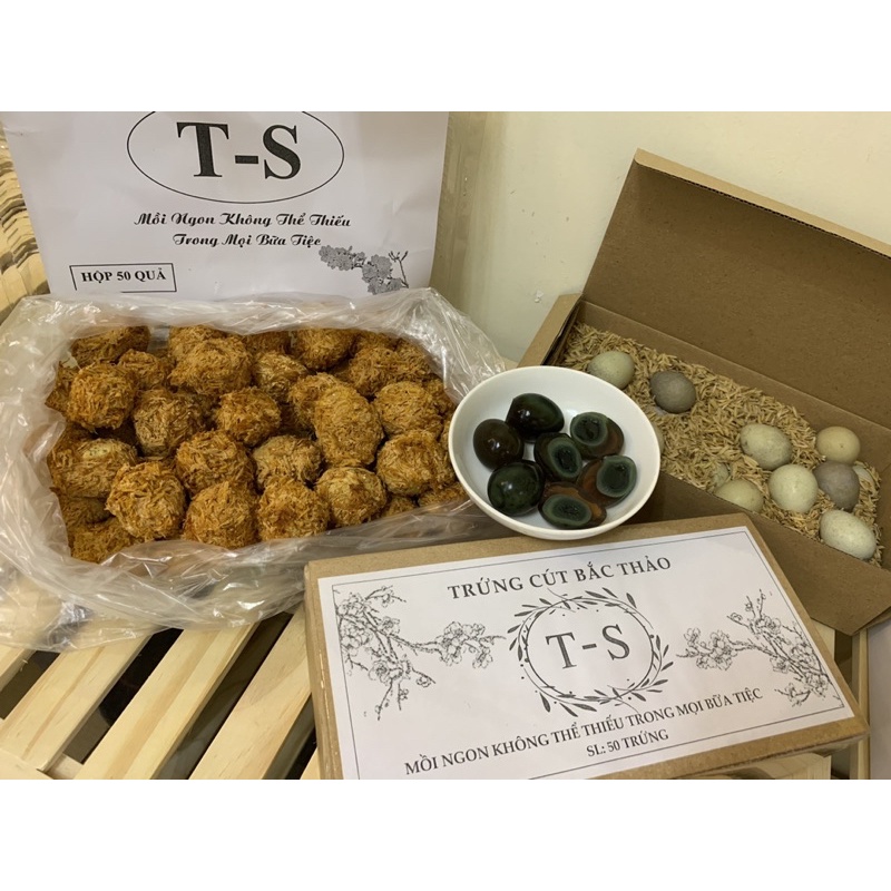 Trứng cút bắc thảo T-S
