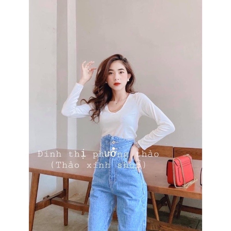 Quần baggy lưng cao 2 khuy cạp xếp #238 | BigBuy360 - bigbuy360.vn