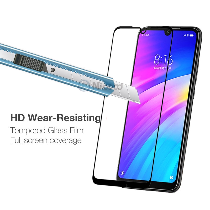 Bộ 2 tấm kính cường lực 9D bảo vệ màn hình cho Xiaomi 7/Note7Pro/Xiaomi Redmi Note 7/Note7Pro