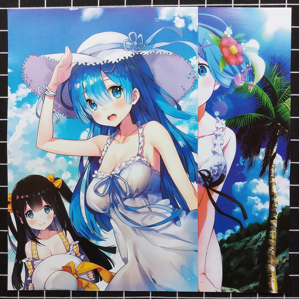 Poster Anime Re: Zero (8 Tờ)