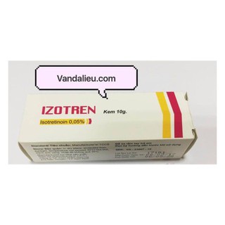 HÀNG CHÍNH HÃNG IZOTREN CREAM 0,05% 10G.