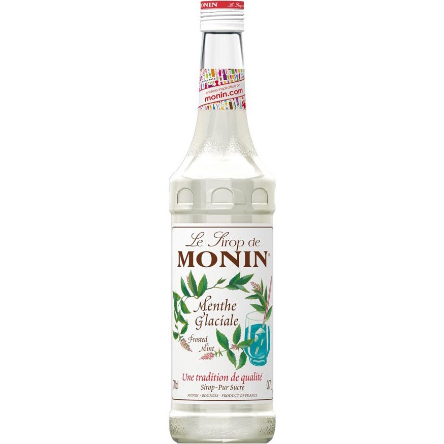 Siro Bạc hà trắng Monin (Frosted Mint syrup) - chai 700ml