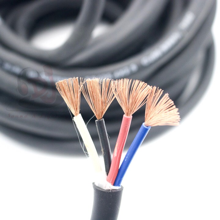 Dây loa 4 ruột 2.5mm2, số lượng dài 5m dây loa đồng nguyên chất Sommer germany