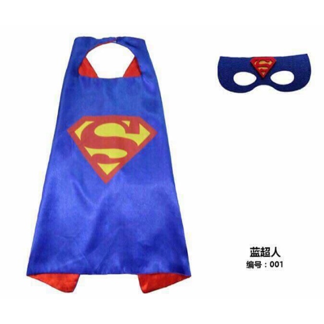 Áo choàng siêu nhân Super man dành cho bé trai