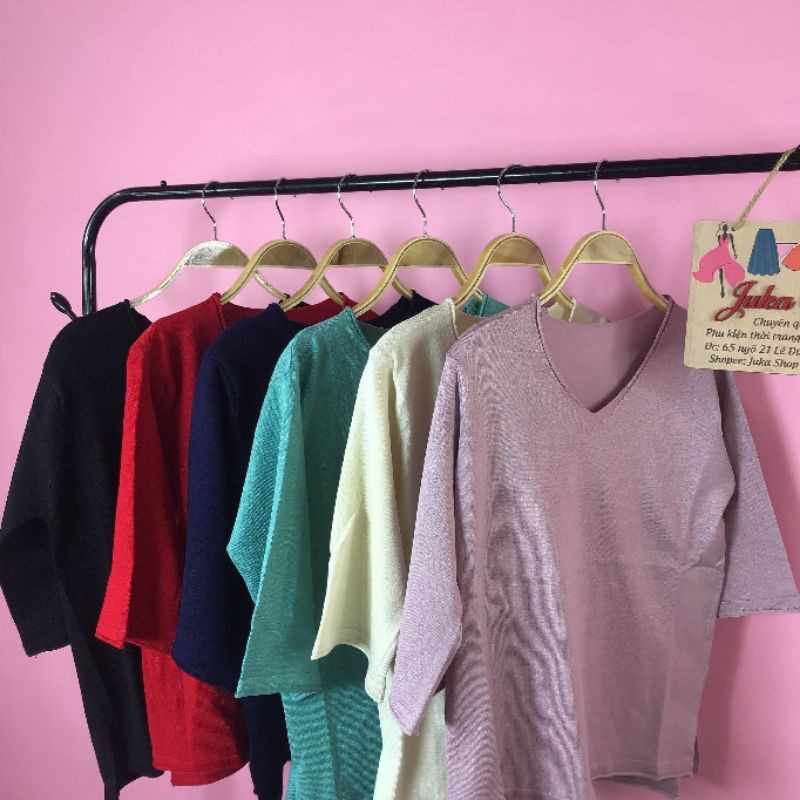 Áo len cổ tym chất mềm mịn hàng quảng châu loại 1 | BigBuy360 - bigbuy360.vn